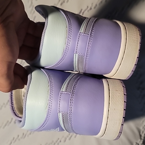 Jordan 1 Mid Purple Aqua - Picture 4 of 7